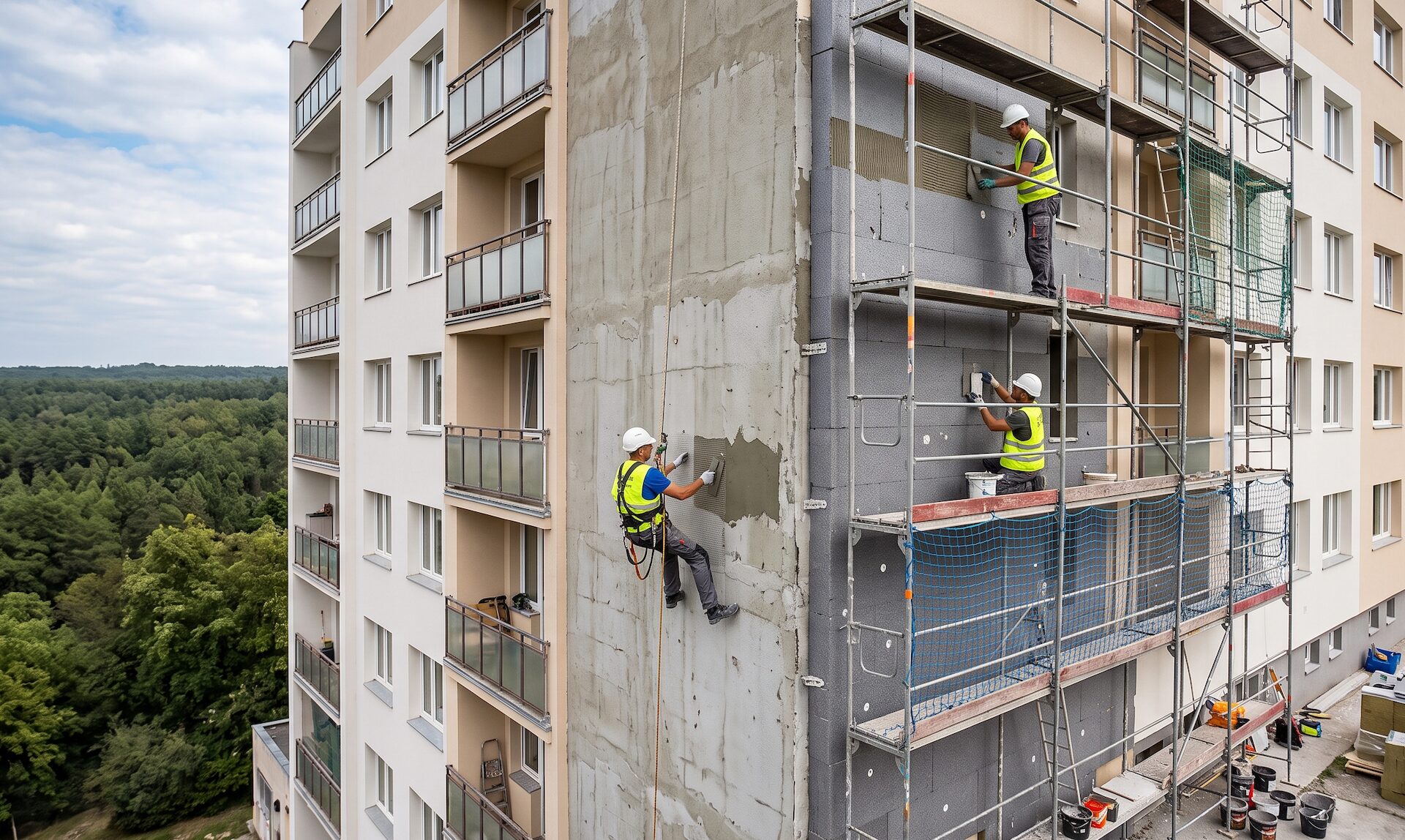 zateplenie domu paneláka minerálna vata polystyrén